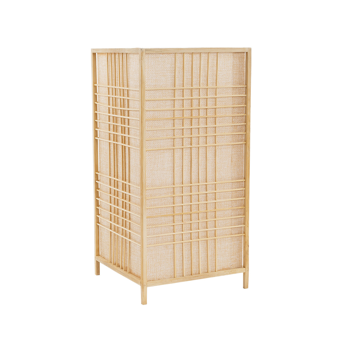 GLOBOSTAR® JUNIE 01997 Boho Επιδαπέδιο Φωτιστικό με Ντουί 1 x E27 AC 220-240V IP20 - Μπεζ - Μ20 x Π20 x Υ40cm - ledmania.gr