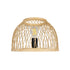 GLOBOSTAR® NOMAD 01998 Boho Επιτραπέζιο Φωτιστικό Πορτατίφ με Ντουί 1 x E27 AC 220-240V IP20 - Μπεζ - Μ30 x Π30 x Υ30cm
