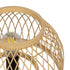 GLOBOSTAR® NOMAD 01998 Boho Επιτραπέζιο Φωτιστικό Πορτατίφ με Ντουί 1 x E27 AC 220-240V IP20 - Μπεζ - Μ30 x Π30 x Υ30cm