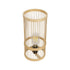 GLOBOSTAR® NOMAD 01999 Boho Επιτραπέζιο Φωτιστικό Πορτατίφ με Ντουί 1 x E27 AC 220-240V IP20 - Μπεζ - Μ16 x Π16 x Υ33cm