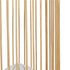 GLOBOSTAR® NOMAD 01999 Boho Επιτραπέζιο Φωτιστικό Πορτατίφ με Ντουί 1 x E27 AC 220-240V IP20 - Μπεζ - Μ16 x Π16 x Υ33cm