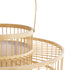 GLOBOSTAR® SORENIA 02003 Boho Επιδαπέδιο Φωτιστικό με Ντουί 1 x E27 AC 220-240V IP20 - Μπεζ - Μ48x Π48 x Υ27cm - ledmania.gr