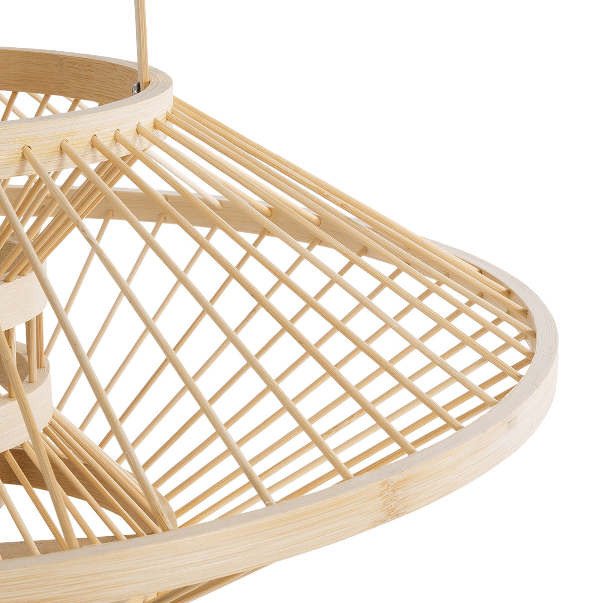 GLOBOSTAR® SORENIA 02005 Boho Επιδαπέδιο Φωτιστικό με Ντουί 1 x E27 AC 220-240V IP20 - Μπεζ - Μ50 x Π50 x Υ18cm - ledmania.gr