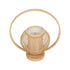 GLOBOSTAR® TULUMKO 02009 Boho Επιτραπέζιο Φωτιστικό Πορτατίφ με Ντουί 1 x E27 AC 220-240V IP20 - Μπεζ - Μ30 x Π18 x Υ32cm