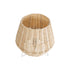 GLOBOSTAR® BOLSON 02010 Boho Επιδαπέδιο Φωτιστικό με Ντουί 1 x E27 AC 220-240V IP20 - Μπεζ & Λευκό - Μ30 x Π30 x Υ30cm - ledmania.gr