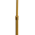 GLOBOSTAR® CORDELIA 02025 Μοντέρνο Επιδαπέδιο Φωτιστικό με Ντουί 1 x E27 AC 220-240V IP20 - Χρυσό & Λευκό - Μ30 x Π38 x Υ180cm