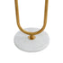 GLOBOSTAR® CORDELIA 02025 Μοντέρνο Επιδαπέδιο Φωτιστικό με Ντουί 1 x E27 AC 220-240V IP20 - Χρυσό & Λευκό - Μ30 x Π38 x Υ180cm