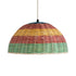 GLOBOSTAR® CABALLEROS 02060 Boho Κρεμαστό Φωτιστικό Οροφής με Ντουί 1 x E27 AC 220-240V IP20 - Πολύχρωμο - Μ40 x Π40 x Υ20cm - ledmania.gr