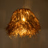 GLOBOSTAR® GUADELOUPE 02157 Boho Κρεμαστό Φωτιστικό Οροφής με Ντουί 1 x E27 AC 220-240V IP20 - Μπεζ - Μ50 x Π50 x Υ40cm