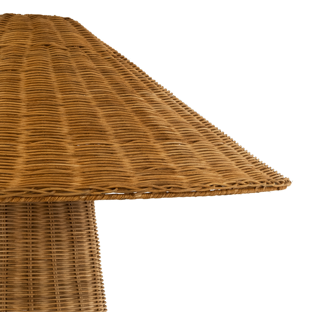 GloboStar® PERU 02235 Boho Επιδαπέδιο Φωτιστικό Μονόφωτο 1 x E27 IP20 Μπεζ Ξύλο - Μ73 x Π73 x Υ135cm - ledmania.gr