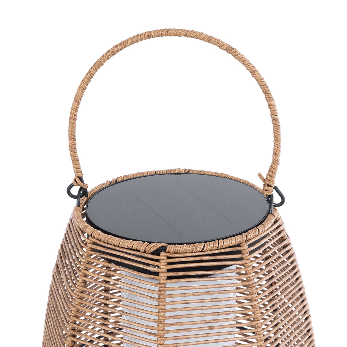 GloboStar® HESPELER 02305 Boho Αυτόνομο Ηλιακό Κρεμαστό/Επιτραπέζιο Φωτιστικό Φαναράκι LED SMD 5W 200lm - Φ25 x Υ45cm - με Ενσωματωμένη Μπαταρία 600mAh - Φωτοβολταϊκό Πάνελ και Αισθητήρα Ημέρας-Νύχτας με Ασύρματο Χειριστήριο IR Μπεζ Μπαμπού Αδιάβροχο I... - ledmania.gr