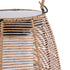 GloboStar® HESPELER 02305 Boho Αυτόνομο Ηλιακό Κρεμαστό/Επιτραπέζιο Φωτιστικό Φαναράκι LED SMD 5W 200lm - Φ25 x Υ45cm - με Ενσωματωμένη Μπαταρία 600mAh - Φωτοβολταϊκό Πάνελ και Αισθητήρα Ημέρας-Νύχτας με Ασύρματο Χειριστήριο IR Μπεζ Μπαμπού Αδιάβροχο I... - ledmania.gr