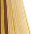 GloboStar® HABANA 02331 Boho Επιδαπέδιο Φωτιστικό Μονόφωτο 1 x E27 AC220-240V IP20 - Φ50 x Υ70cm - Μπεζ με Καφε και Κίτρινο Λεπτό Νήμα Βαμβακερό Πλέγμα - 5 Χρόνια Εγγύηση - ledmania.gr