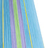 GloboStar® HABANA 02336 Boho Κρεμαστό Φωτιστικό Οροφής Μονόφωτο 1 x E27 AC220-240V IP20 - Φ50 x Υ60cm - Γαλάζιο με Μωβ και Πράσινο με Κίτρινες Λεπτομέριες Λεπτό Νήμα Βαμβακερό Πλέγμα - 5 Χρόνια Εγγύηση - ledmania.gr