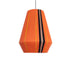 GloboStar® HABANA 02337 Boho Κρεμαστό Φωτιστικό Οροφής Μονόφωτο 1 x E27 AC220-240V IP20 - Φ50 x Υ60cm - Πορτοκαλί με Μαύρο και Καφέ με Κίτρινες Λεπτομέριες Λεπτό Νήμα Βαμβακερό Πλέγμα - 5 Χρόνια Εγγύηση - ledmania.gr