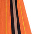 GloboStar® HABANA 02337 Boho Κρεμαστό Φωτιστικό Οροφής Μονόφωτο 1 x E27 AC220-240V IP20 - Φ50 x Υ60cm - Πορτοκαλί με Μαύρο και Καφέ με Κίτρινες Λεπτομέριες Λεπτό Νήμα Βαμβακερό Πλέγμα - 5 Χρόνια Εγγύηση - ledmania.gr