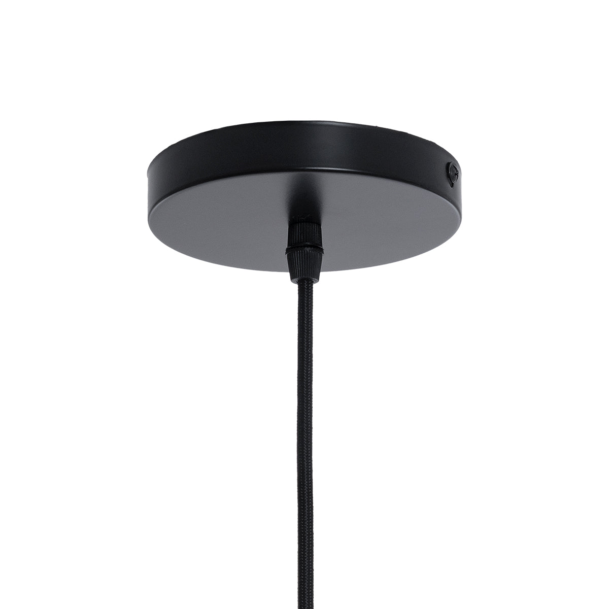 GloboStar® HABANA 02337 Boho Κρεμαστό Φωτιστικό Οροφής Μονόφωτο 1 x E27 AC220-240V IP20 - Φ50 x Υ60cm - Πορτοκαλί με Μαύρο και Καφέ με Κίτρινες Λεπτομέριες Λεπτό Νήμα Βαμβακερό Πλέγμα - 5 Χρόνια Εγγύηση - ledmania.gr