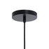 GloboStar® HABANA 02337 Boho Κρεμαστό Φωτιστικό Οροφής Μονόφωτο 1 x E27 AC220-240V IP20 - Φ50 x Υ60cm - Πορτοκαλί με Μαύρο και Καφέ με Κίτρινες Λεπτομέριες Λεπτό Νήμα Βαμβακερό Πλέγμα - 5 Χρόνια Εγγύηση - ledmania.gr