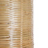 GloboStar® WAIKIKI 02349 Boho Κρεμαστό Φωτιστικό Οροφής Μονόφωτο 1 x E27 AC220-240V IP20 - Φ20 x Υ80cm - Μπεζ Ξύλινο Μπαμπού Καμπάνα - 5 Χρόνια Εγγύηση - ledmania.gr