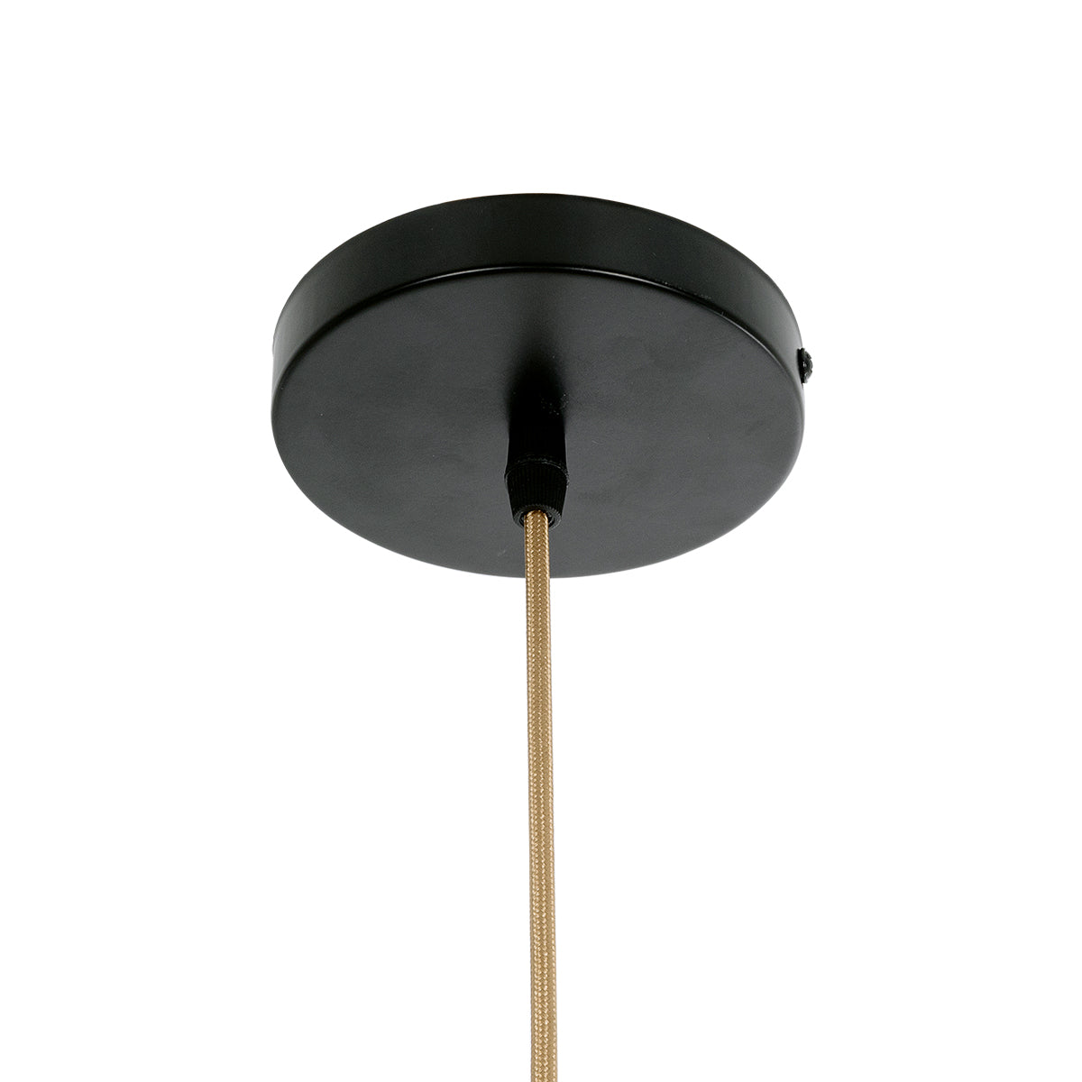 GloboStar® KENTUCKY 02357 Vintage Κρεμαστό Φωτιστικό Οροφής Μονόφωτο 1 x E27 AC220-240V IP20 - Φ60 x Υ90cm - Χρυσό Μεταλλικό Πλέγμα - ledmania.gr
