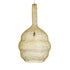 GloboStar® KENTUCKY 02357 Vintage Κρεμαστό Φωτιστικό Οροφής Μονόφωτο 1 x E27 AC220-240V IP20 - Φ60 x Υ90cm - Χρυσό Μεταλλικό Πλέγμα - ledmania.gr