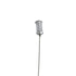 GLOBOSTAR® GOURAMI 02360 Μοντέρνο Κρεμαστό Φωτιστικό Οροφής με Ντουί 1 x E27 AC 220-240V IP20 - Κόκκινο - Μ70 x Π40 x Υ27cm - ledmania.gr