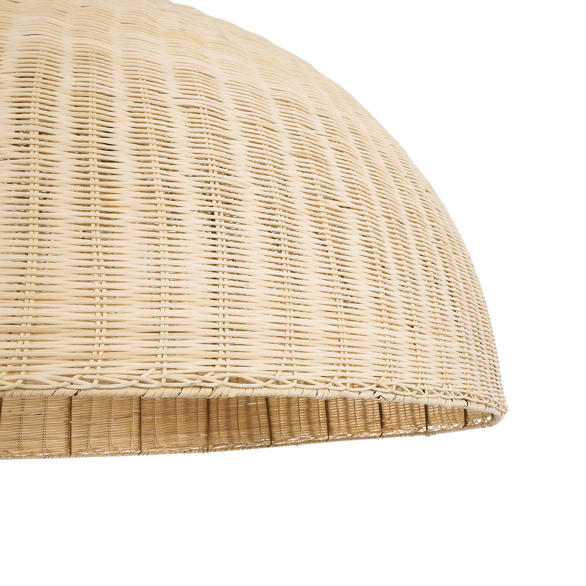 GloboStar® MONTANA 02380 Boho Κρεμαστό Φωτιστικό Καμπάνα Μονόφωτο 1 x E27 IP20 Μπεζ Ξύλο - Μ120 x Π120 x Υ60cm - ledmania.gr