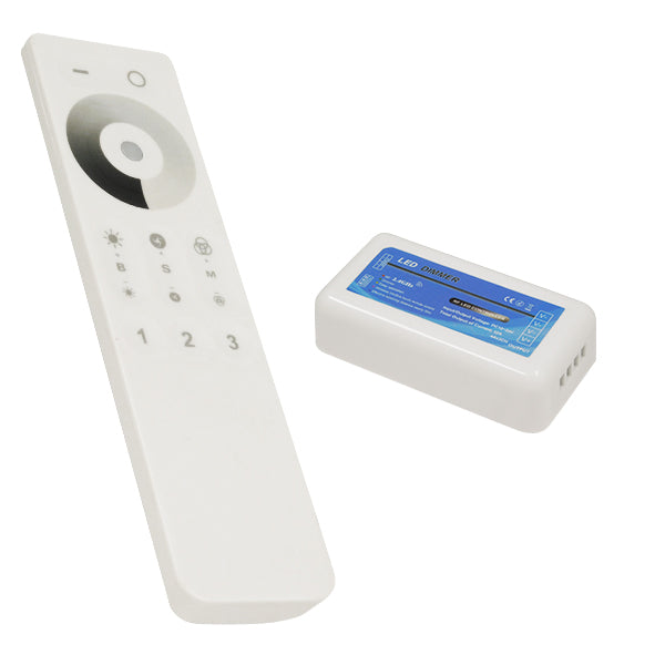 Ασύρματο LED Dimmer με Χειριστήριο Αφής 2.4G RF για Ένα Group 12v (144w) - 24v (288w) DC GloboStar 04038 - ledmania.gr