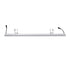 GLOBOSTAR® WASHERMOZA 90163 Μπάρα Φωτισμού Wall Washer LED 48W 4080lm 10-30° DC 24V Αδιάβροχο IP66 Πολύχρωμο RGB Dimmable - Bridgelux SMD Chip - Γκρι Ανθρακί - Μ100 x Π8.5 x Υ4cm - 3 Χρόνια Εγγύηση