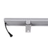 GLOBOSTAR® WASHERMOZA 90163 Μπάρα Φωτισμού Wall Washer LED 48W 4080lm 10-30° DC 24V Αδιάβροχο IP66 Πολύχρωμο RGB Dimmable - Bridgelux SMD Chip - Γκρι Ανθρακί - Μ100 x Π8.5 x Υ4cm - 3 Χρόνια Εγγύηση