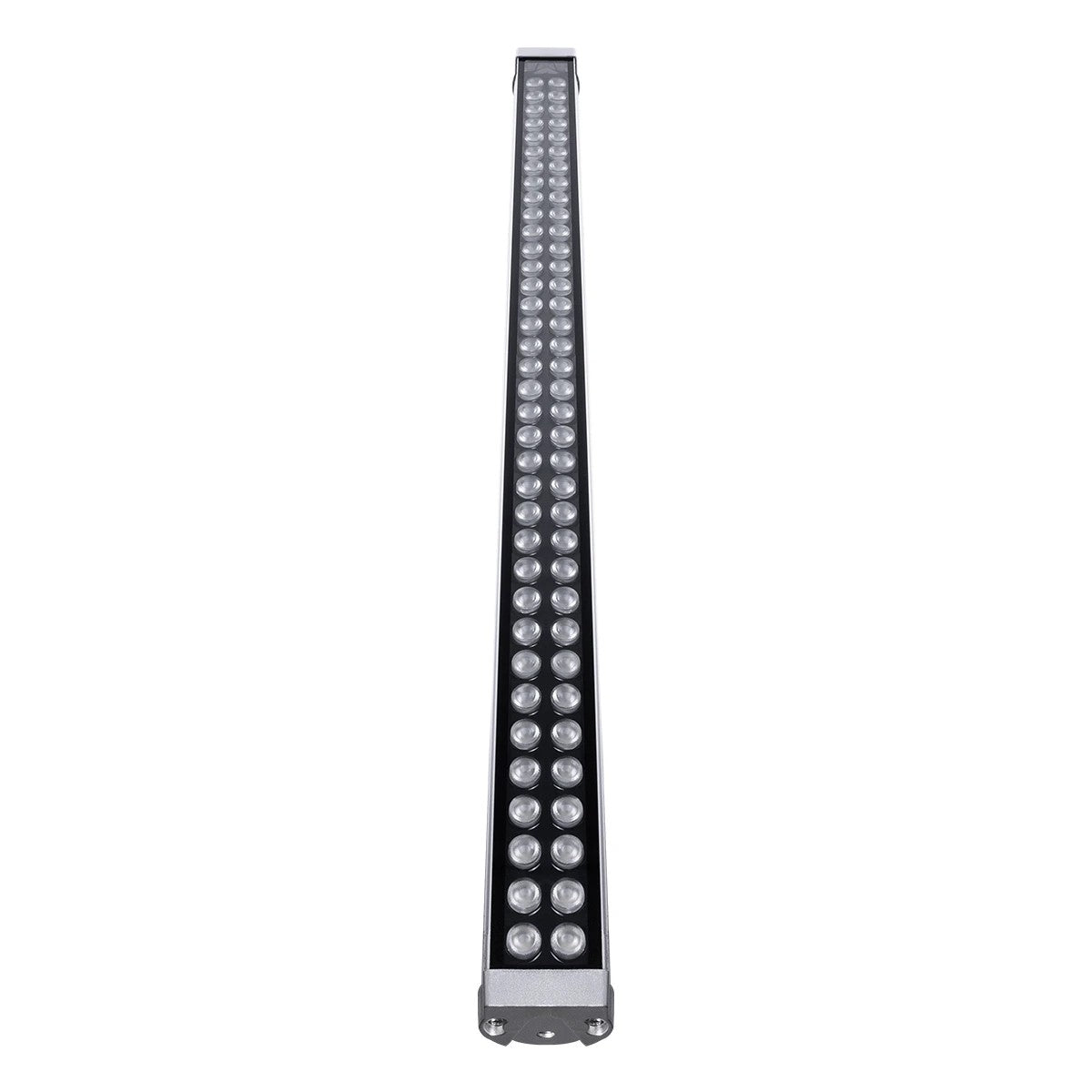 GLOBOSTAR® WASHERMOZA 90165 Μπάρα Φωτισμού Wall Washer LED 72W 7920lm 10-30° DC 24V Αδιάβροχο IP66 Θερμό Λευκό 2700K Dimmable - Bridgelux SMD Chip - Γκρι Ανθρακί - Μ100 x Π7.4 x Υ7cm - 3 Χρόνια Εγγύηση