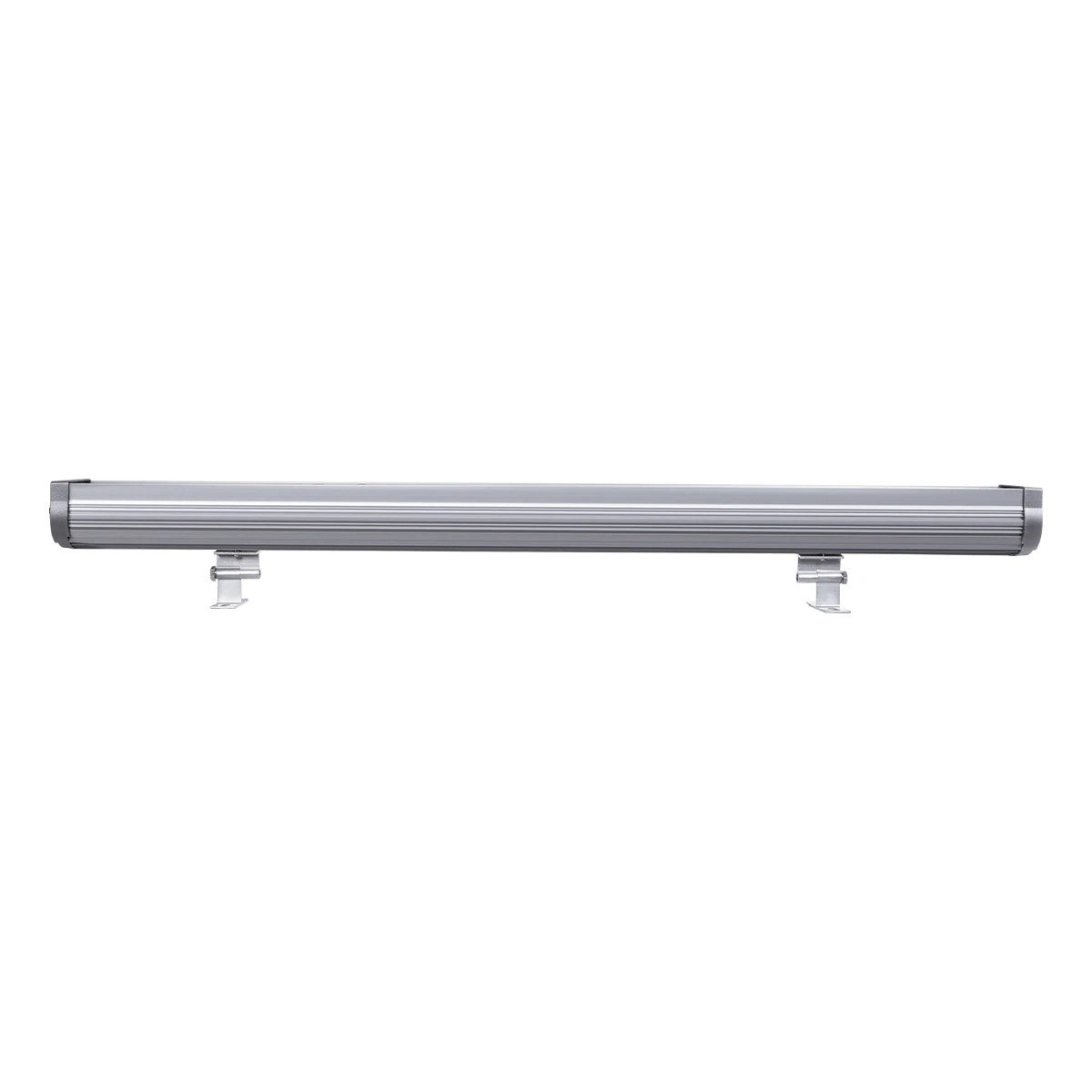 GLOBOSTAR® WASHERMOZA 90165 Μπάρα Φωτισμού Wall Washer LED 72W 7920lm 10-30° DC 24V Αδιάβροχο IP66 Θερμό Λευκό 2700K Dimmable - Bridgelux SMD Chip - Γκρι Ανθρακί - Μ100 x Π7.4 x Υ7cm - 3 Χρόνια Εγγύηση