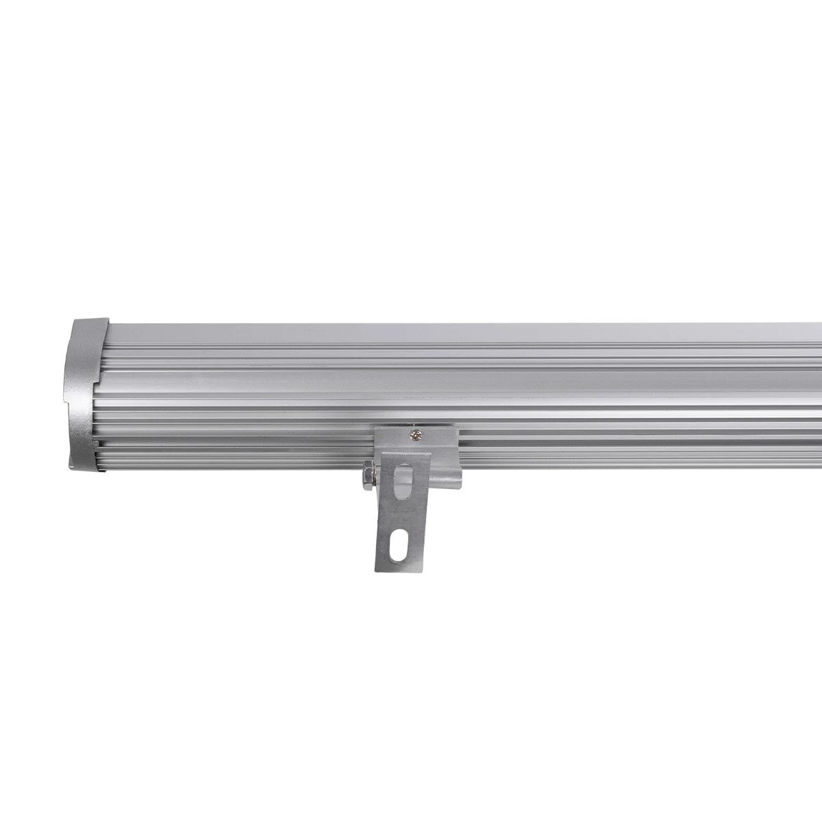 GLOBOSTAR® WASHERMOZA 90165 Μπάρα Φωτισμού Wall Washer LED 72W 7920lm 10-30° DC 24V Αδιάβροχο IP66 Θερμό Λευκό 2700K Dimmable - Bridgelux SMD Chip - Γκρι Ανθρακί - Μ100 x Π7.4 x Υ7cm - 3 Χρόνια Εγγύηση