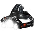 GloboStar® 79057 Φακός Κεφαλής Επαναφορτιζόμενος LED CREE XML2-T6 Chip 30 Watt 3000lm με 2 x 18650 Μπαταρίες 6000mAh Ψυχρό Λευκό 6000K - ledmania.gr