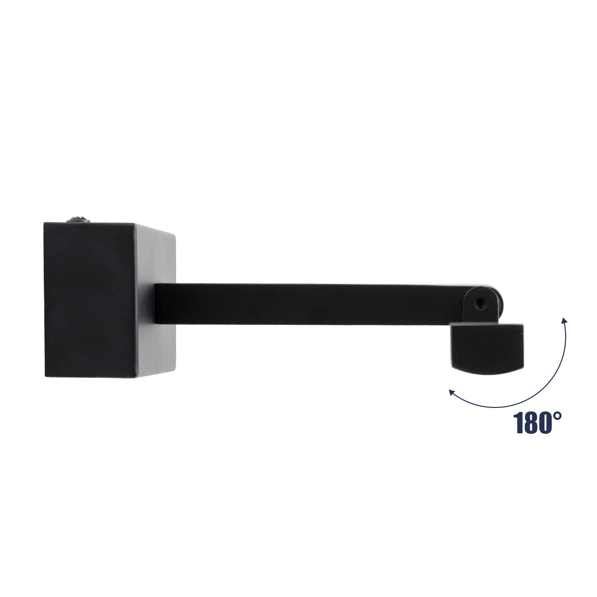 GLOBOSTAR® ELLIS 60444 Μοντέρνο Φωτιστικό Τοίχου - Απλίκα Καθρέπτη Μπάνιου LED 12W 1400lm 120° AC 220-240V IP44 Φυσικό Λευκό 4500K - Lumileds SMD Chip & TÜV SÜD Driver - Μαύρο Ματ - Μ60 x Π16 x Υ6cm - 3 Χρόνια Εγγύηση - ledmania.gr