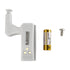 GloboStar® CLOSET 79640 Φωτιστικό Ντουλάπας LED για Μεντεσέ με Διακόπτη On/Off Κουμπωτό με Μπαταρία(Δεν συμπεριλαμβάνεται) - Ψυχρό Λευκό 6000K - Μ7 x Π4 x Υ2.5cm - ledmania.gr
