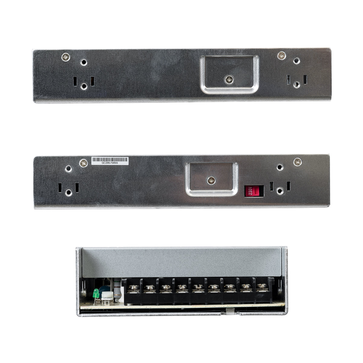 GLOBOSTAR® MEANWELL-LRS600-24 90788 Τροφοδοτικό/Μετασχηματιστής Class I PELV 600W 25A AC 220-240V σε DC 24V IP20 - Ρυθμιζόμενo από DC 22.8V έως DC 26.4V - Ασημί - Μ22.5 x Π12.4 x Υ4.1cm - 3 Χρόνια Εγγύηση