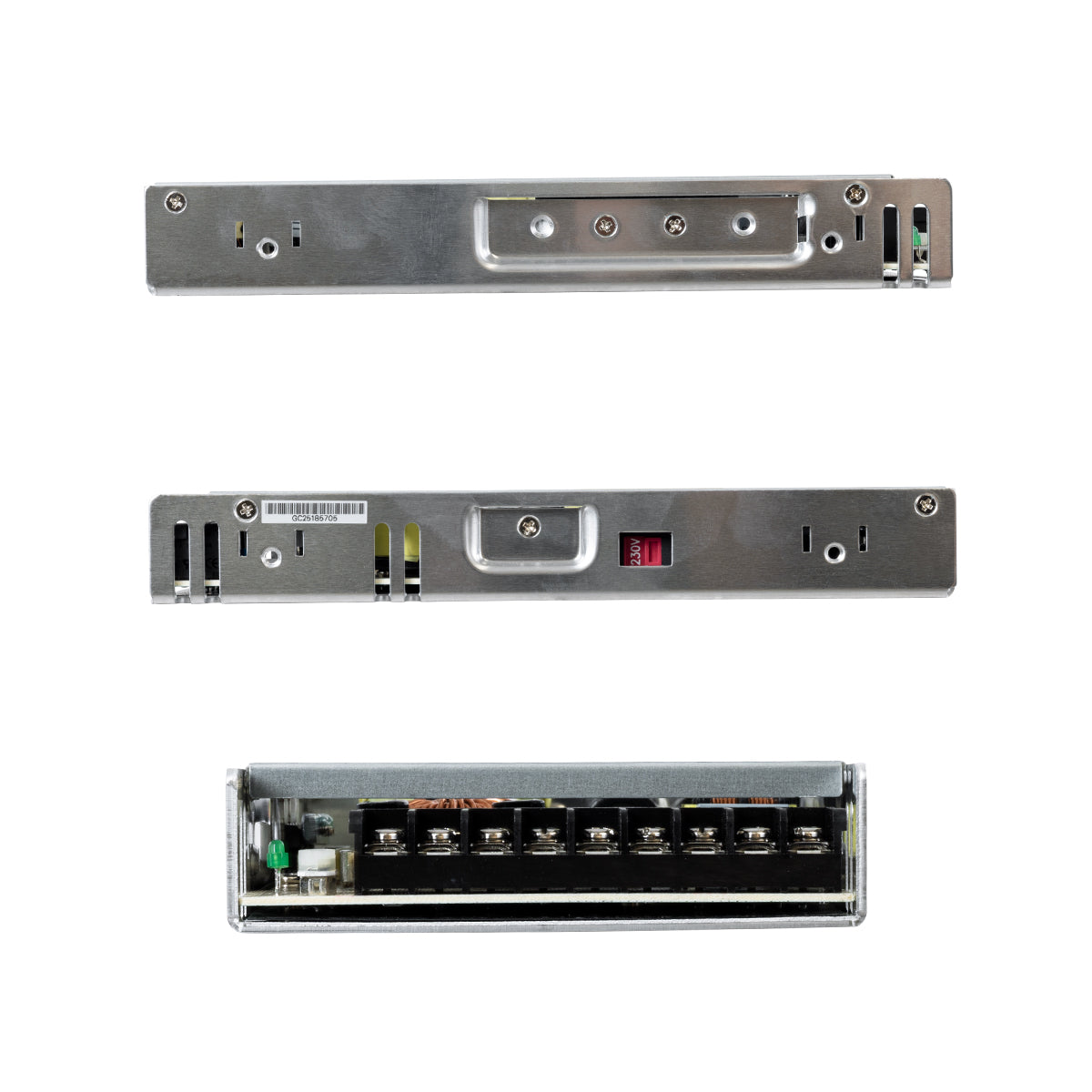 GLOBOSTAR® MEANWELL-LRS200-12 90782 Τροφοδοτικό/Μετασχηματιστής PELV 200W 17A DC 12V IP20 - AC 220-240V σε DC 12V / Ρυθμιζόμενo από DC 10.2V έως DC 13.8V - Μ21.5 x Π11.5 x Υ3cm - 3 Χρόνια Εγγύηση - ledmania.gr