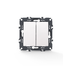 PRIME ΔΙΑΚΟΠΤΗΣ ΚΟΜΜΥΤΑΤΕΡ ΜΕ ΚΛΙΠ 1+1P 10AX 250VAC IP20 ΛΕΥΚΟΣ - ledmania.gr