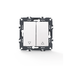 PRIME ΔΙΑΚΟΠΤΗΣ ΡΟΛΩΝ ΜΕ ΚΛΙΠ 1-1P 10AX 250VAC IP20 ΛΕΥΚΟΣ - ledmania.gr