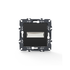PRIME ΜΠΟΥΤΟΝ ΕΠΙΓΡΑΦΗΣ & LED ΛΥΧΝΙΑ (12VAC) ΜΕ ΚΛΙΠ 1P 10A 250VAC IP20 MAT ΑΝΘΡΑΚΙ - ledmania.gr