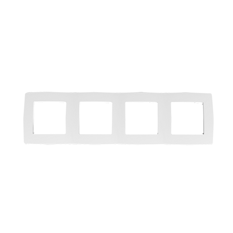 PRIME ΠΛΑΙΣΙΟ 4 ΘΕΣΕΩΝ IP20 ΛΕΥΚΟ - ledmania.gr