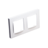 PRIME CLASSIC ΠΛΑΙΣΙΟ 2 ΘΕΣΕΩΝ IP20 ΛΕΥΚΟ - ledmania.gr