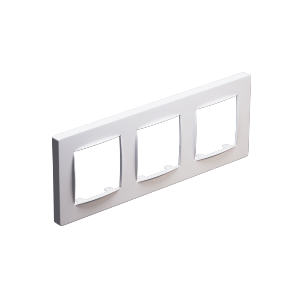 PRIME CLASSIC ΠΛΑΙΣΙΟ 3 ΘΕΣΕΩΝ IP20 ΛΕΥΚΟ - ledmania.gr