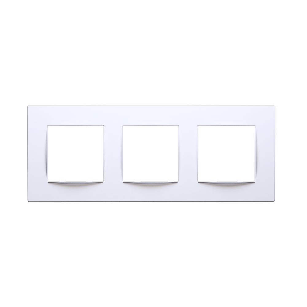 PRIME CLASSIC ΠΛΑΙΣΙΟ 3 ΘΕΣΕΩΝ IP20 ΛΕΥΚΟ - ledmania.gr