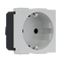 ^MODYS ΠΡΙΖΑ ΣΟΥΚΟ ΙΒΟΥΑΡ 2 ΣΤ. 2P+E 16A 250VAC IP20 - ledmania.gr