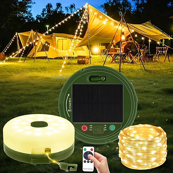 PACKAGE BOX WITH THE HANGING HOLE 3000K 10M CAMPING KIT
