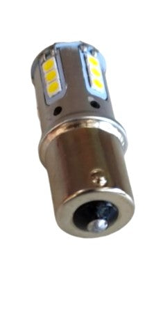 12-60v 900Lm 1156 ba15s Canbus 21Smd 3030 7.5watt Led Αυτοκινήτων-Φορτηγών-Κλαρκ και Περανοφορα-Ψυχρο Λευκο-Τεμ.1 - ledmania.gr