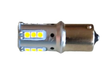 12-60v 900Lm 1156 ba15s Canbus 21Smd 3030 7.5watt Led Αυτοκινήτων-Φορτηγών-Κλαρκ και Περανοφορα-Ψυχρο Λευκο-Τεμ.1 - ledmania.gr