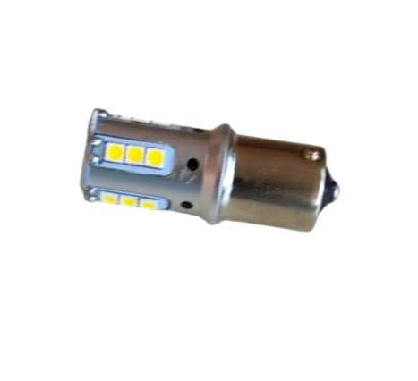12-60v 900Lm 1156 ba15s Canbus 21Smd 3030 7.5watt Led Αυτοκινήτων-Φορτηγών-Κλαρκ και Περανοφορα-Ψυχρο Λευκο-Τεμ.1 - ledmania.gr